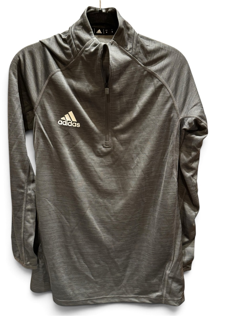 Adidas women’s 1/4 Zip Performance Pullover grey
